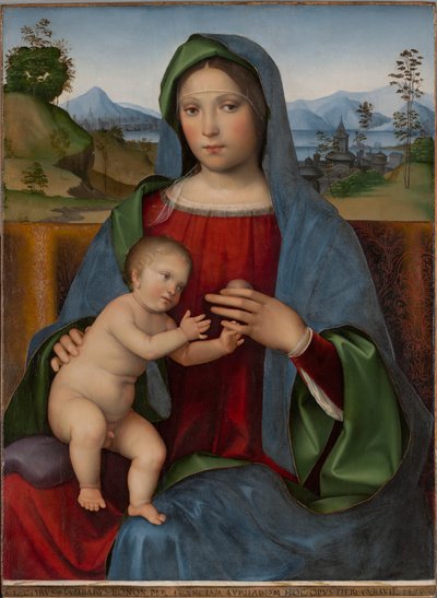 Virgen con el Niño: La Madonna Gambaro de Francesco Francia