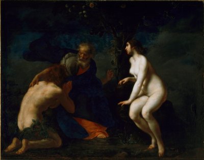 Adán y Eva de Francesco Furini
