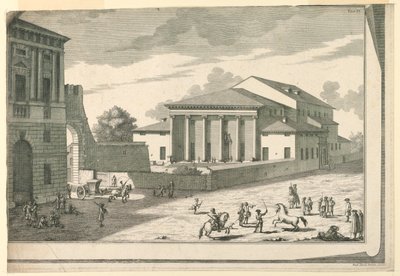 Exterior, Teatro Filarmónico, Verona de Francesco Galli Bibiena