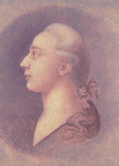 Retrato de Giacomo Casanova, c. 1750 de Francesco Giuseppe Casanova