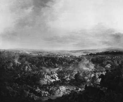 El primer día de la batalla de Friburgo, 3 de agosto de 1644 de Francesco Giuseppe Casanova