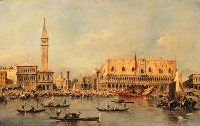 Palacio Ducal de Venecia, de Francesco Guardi (1712-1793) de Francesco Guardi