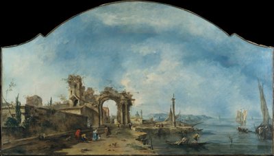 Paisaje fantástico de Francesco Guardi