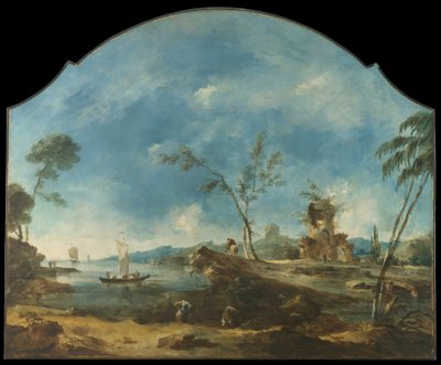 Paisaje Fantástico, ca. 1765 de Francesco Guardi