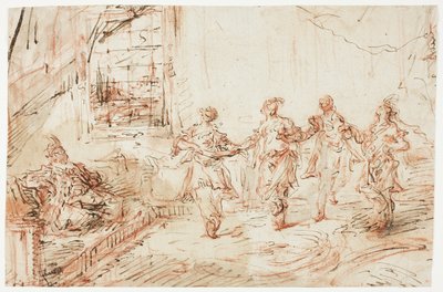 Escena de harén de Francesco Guardi