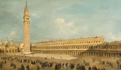 Piazza San Marco en Venecia de Francesco Guardi