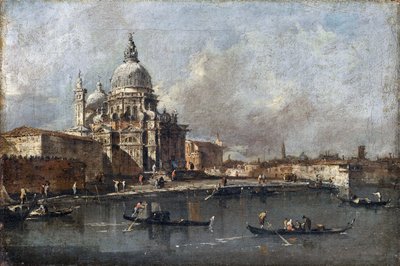 Santa Maria della Salute, Venecia, c.1780 de Francesco Guardi