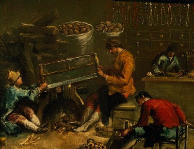 Letrero del Gremio de Coroneri de Francesco Guardi
