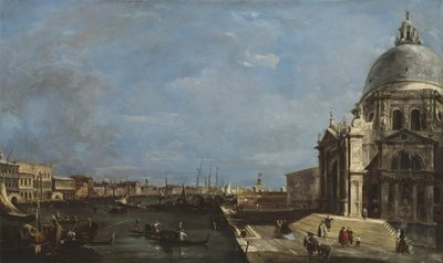 El Gran Canal, Venecia, c. 1760 de Francesco Guardi