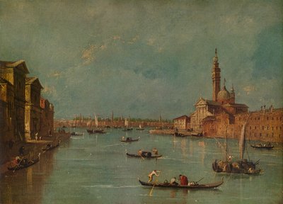 La Isla de San Giorgio, Venecia, c1770, 1938 de Francesco Guardi