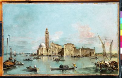 La isla de San Michele, Venecia de Francesco Guardi