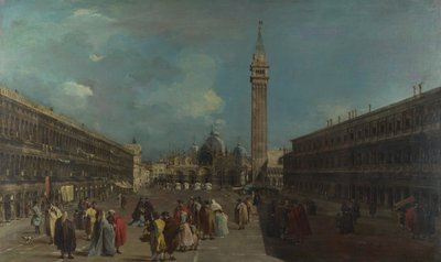 Venecia, Piazza San Marco, ca 1760 de Francesco Guardi