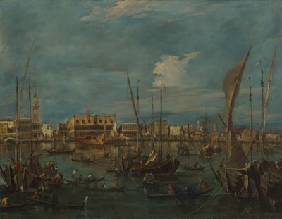 Venecia desde el Bacino di San Marco, ca. 1765 de Francesco Guardi