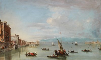 Venecia: la Fondamenta Nuove con la Laguna y la Isla de San Michele de Francesco Guardi