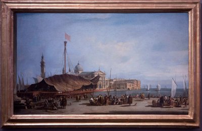Vista desde San Giorgio Maggiore de Francesco Guardi