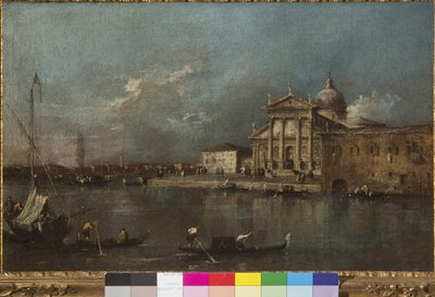 Vista de San Giorgio Maggiore desde la Giudecca de Francesco Guardi