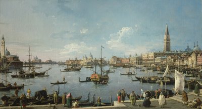 Vista del Bacino di San Marco, Venecia de Francesco Guardi