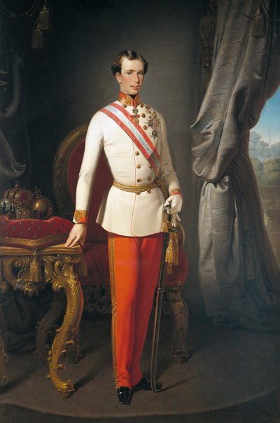 Austria, Retrato del Emperador de Austria Francisco José I (Viena) de Francesco Hayez