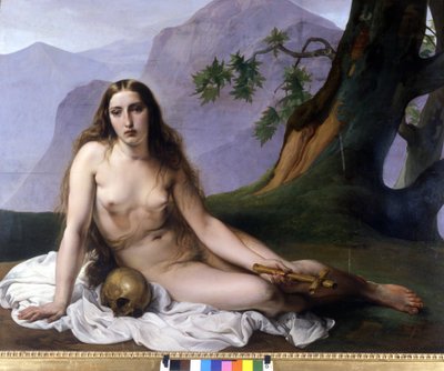 Madeleine penitente (Vanidad) de Francesco Hayez
