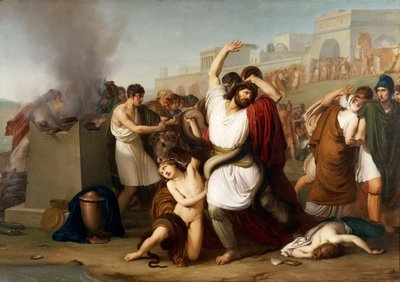 Laocoonte, 1812 de Francesco Hayez
