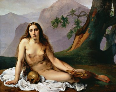 Magdalena penitente de Francesco Hayez