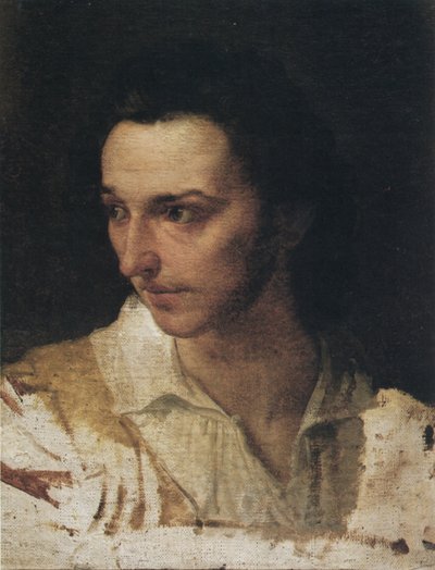 Retrato del Conde Alfonso Schiaffinati Porro, 1821 de Francesco Hayez