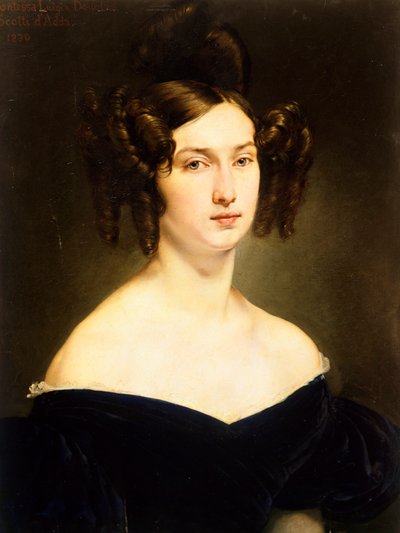 Retrato de la condesa Luigia Douglas Scotti d