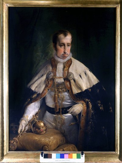 Retrato de Fernando I (1793 - 1875), Emperador de Austria por Francesco Hayez (1791 - 1882). Museo del Risorgimento. Milán de Francesco Hayez