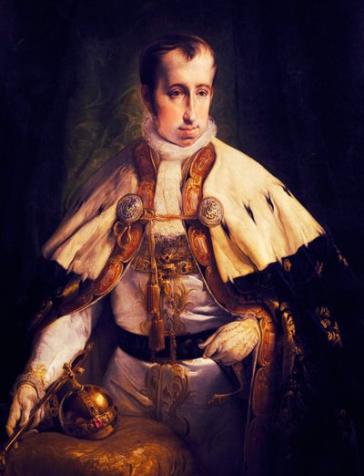 Retrato de Fernando I de Austria de Francesco Hayez