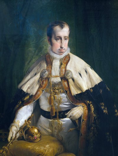 Retrato de Fernando I de Austria, por Francesco Hayez de Francesco Hayez