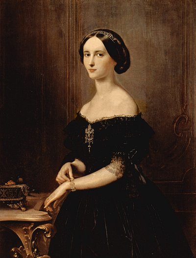 Retrato de una mujer veneciana, c.1852 de Francesco Hayez