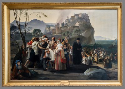 Los refugiados de Parha de Francesco Hayez