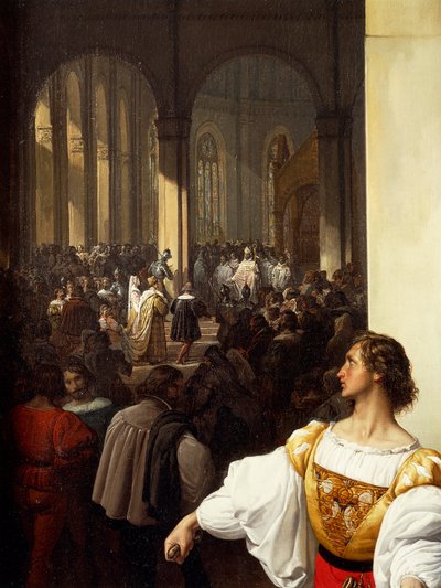 La conspiración de Lampugnani de Francesco Hayez
