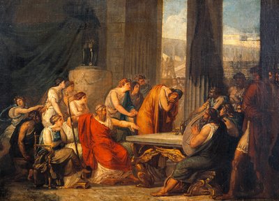 Ulises en la corte de Alcínoo de Francesco Hayez