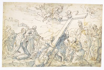 El descubrimiento de la Verdadera Cruz de Francesco La Marra