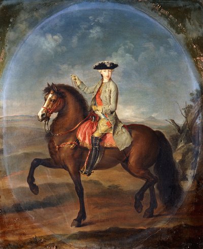 Retrato ecuestre de Francisco, Duque de Lorena de Francesco Liani