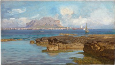 Monte Pellegrino, Palermo, Sicilia de Francesco Lojacono