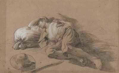 Campesino durmiendo de Francesco Londonio