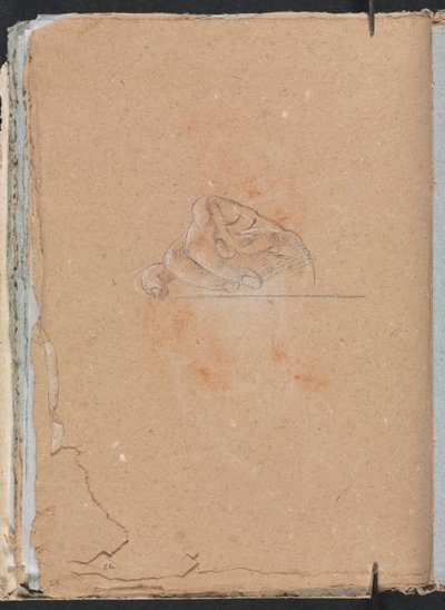 Cuaderno de bocetos de Verona: Página derecha 26, 1760 de Francesco Lorenzi