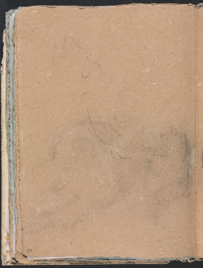 Cuaderno de Bocetos de Verona: Forma indescifrable (página 34) de Francesco Lorenzi