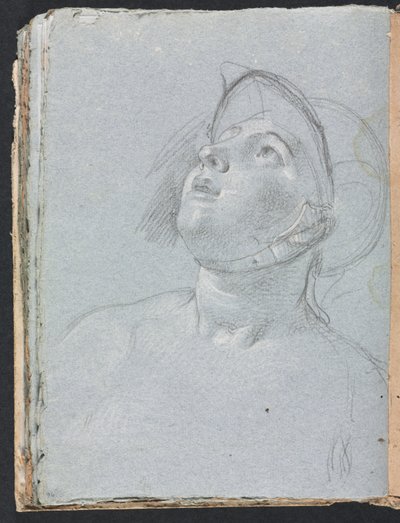 Cuaderno de bocetos de Verona: Soldado (página 96) de Francesco Lorenzi