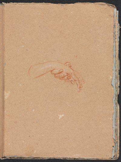Cuaderno de bocetos de Verona: Estudio de manos página 23, 1760 de Francesco Lorenzi
