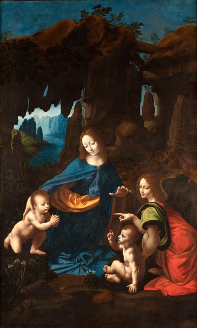 Vergine delle Rocce del Borghetto, ca 1518-1520 de Francesco Melzi