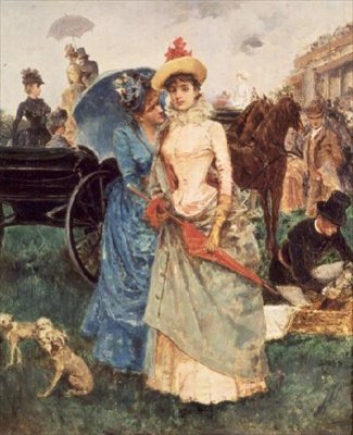 En las Carreras de Francesco Miralles Galaup