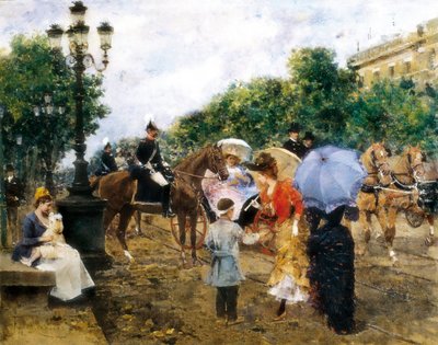 Paseo de Gracia de Francesco Miralles Galaup