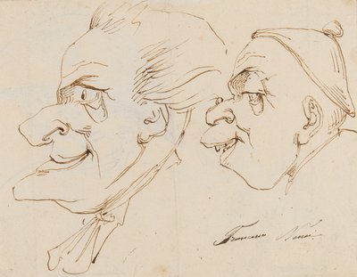 Página de caricaturas de Francesco Nenci