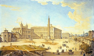 Vista de Roma de Francesco Panini