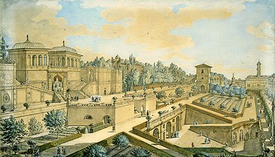 Vista de Roma de Francesco Panini