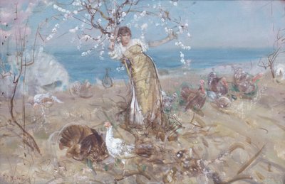 En la alegría del sol de Francesco Paolo Michetti