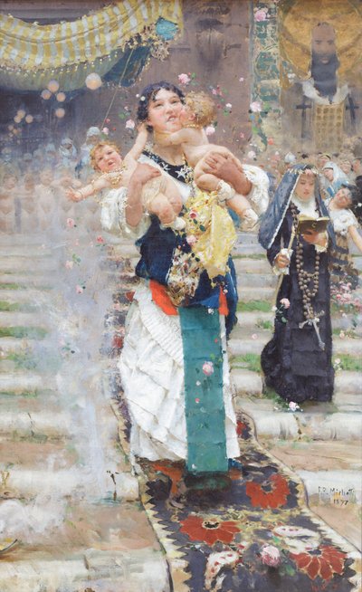 Mamá de Francesco Paolo Michetti